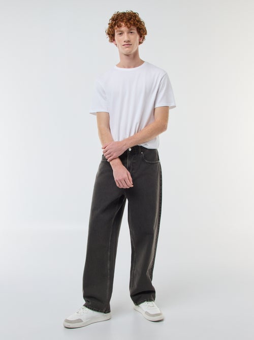 Vaquero ancho tipo baggy con 5 bolsillos - Kiabi