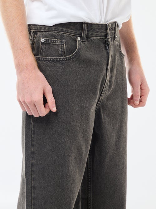 Vaquero ancho tipo baggy con 5 bolsillos - Kiabi