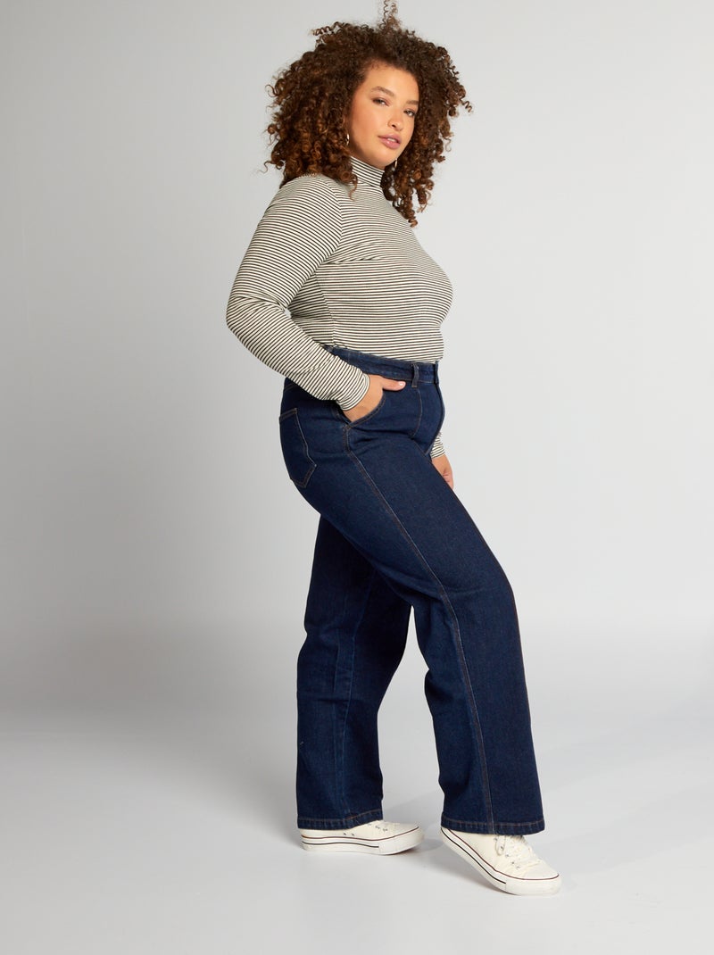 Vaquero ancho wide leg AZUL - Kiabi