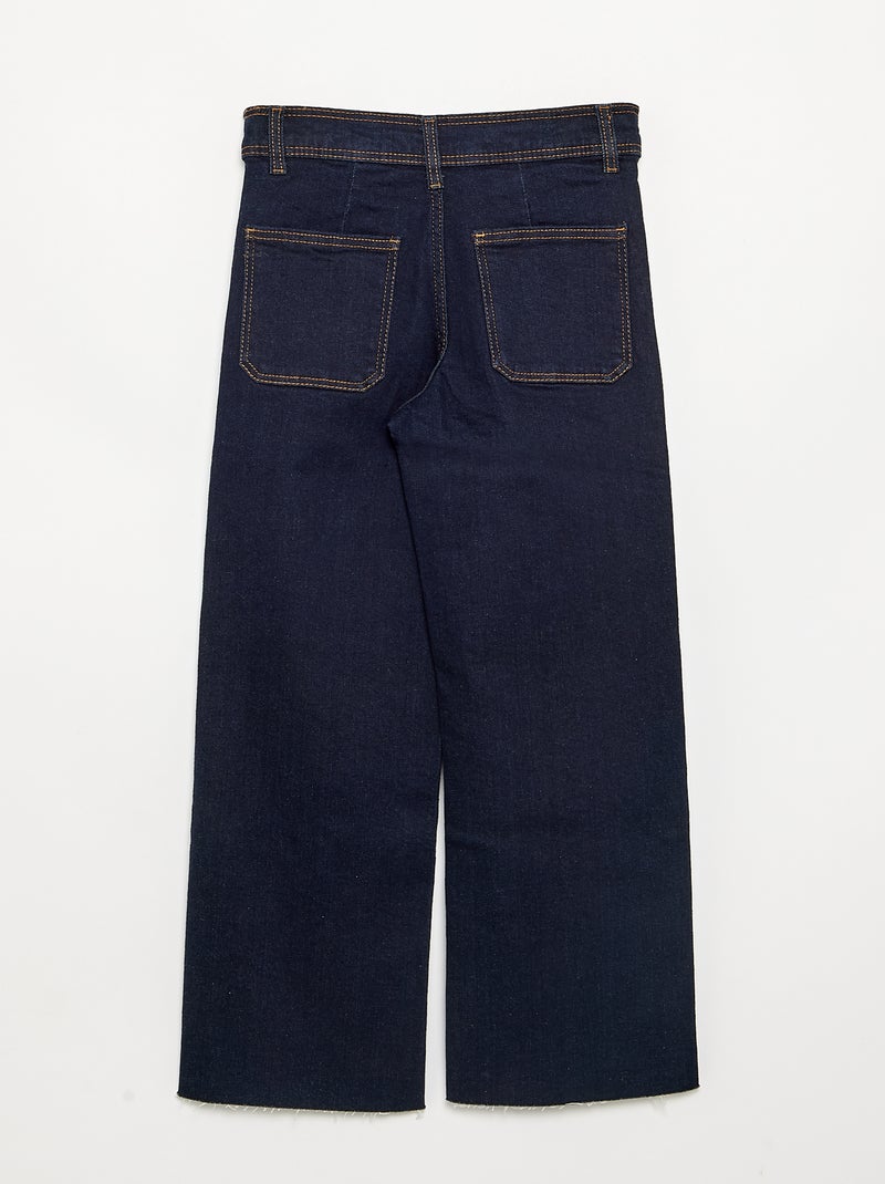 Vaquero ancho / wide-leg Azul - Kiabi