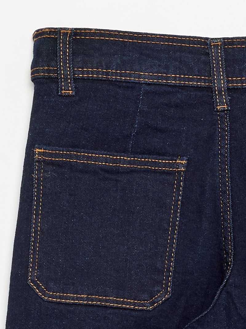 Vaquero ancho / wide-leg Azul - Kiabi