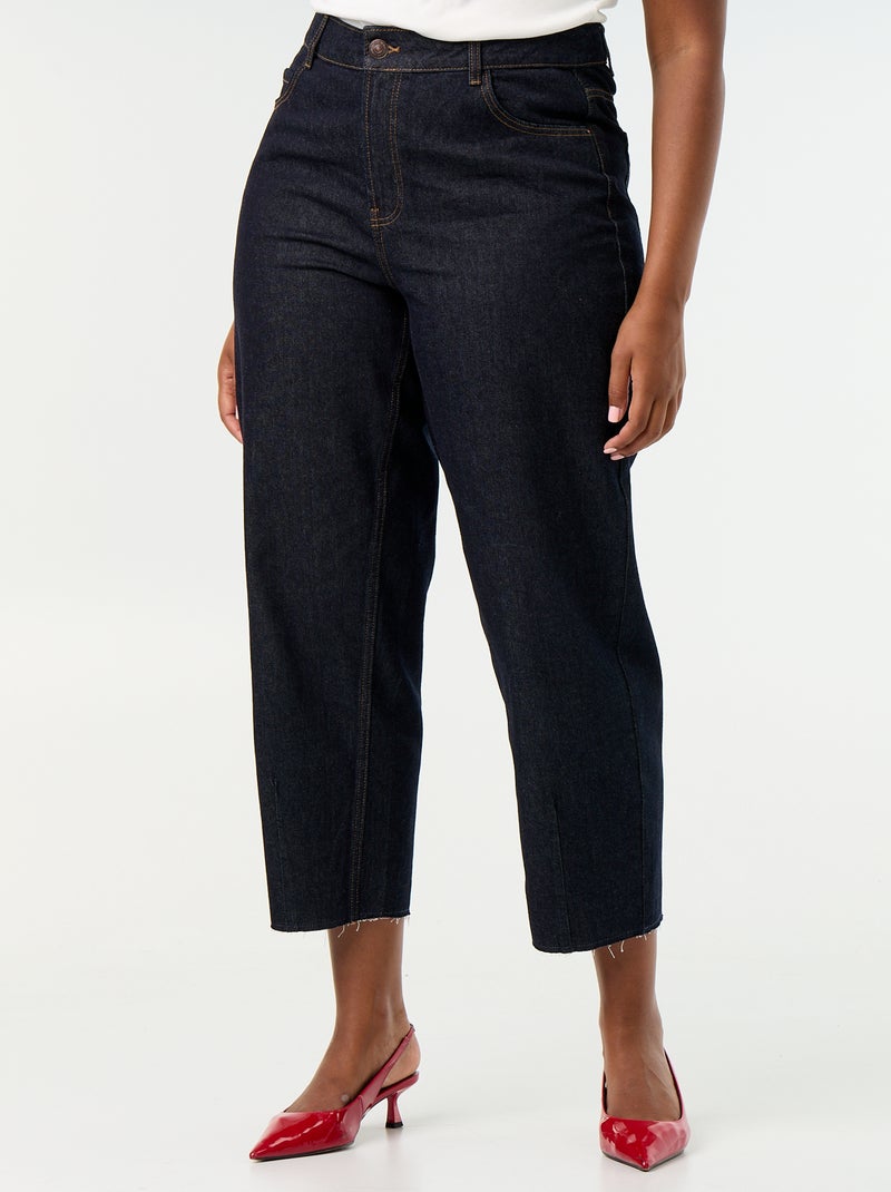 Vaquero ancho / wide leg de 5 bolsillos Azul - Kiabi
