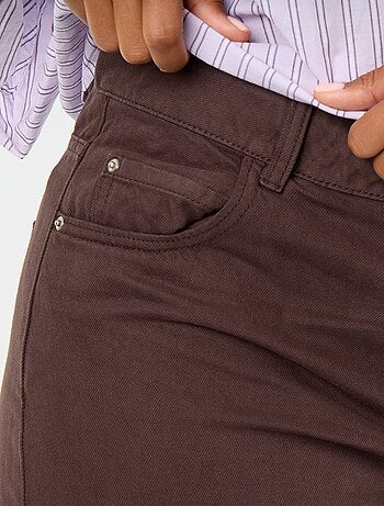 Vaquero ancho / wide leg de 5 bolsillos