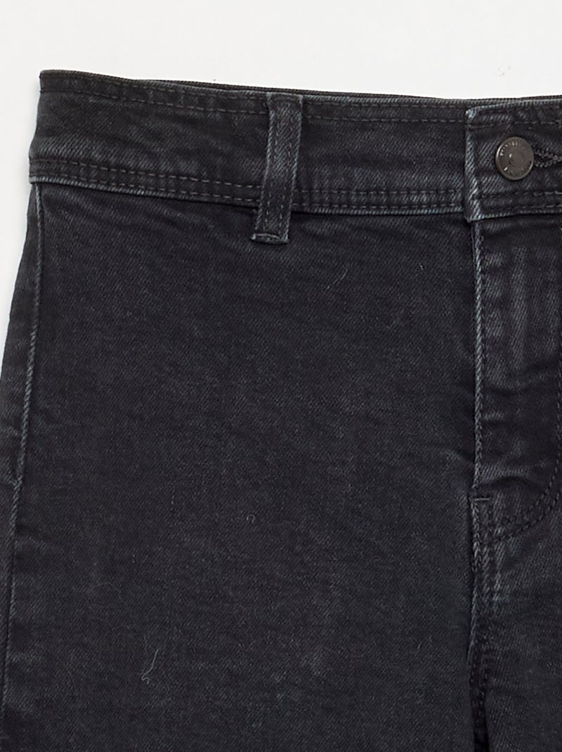 Vaquero ancho / wide-leg Negro - Kiabi