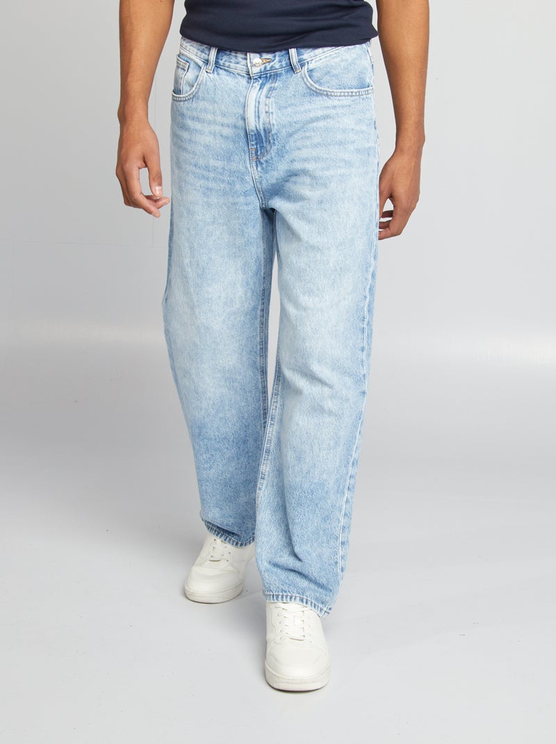 Vaquero baggy - Ancha AZUL - Kiabi