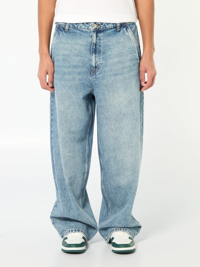 Vaquero baggy Azul - Kiabi