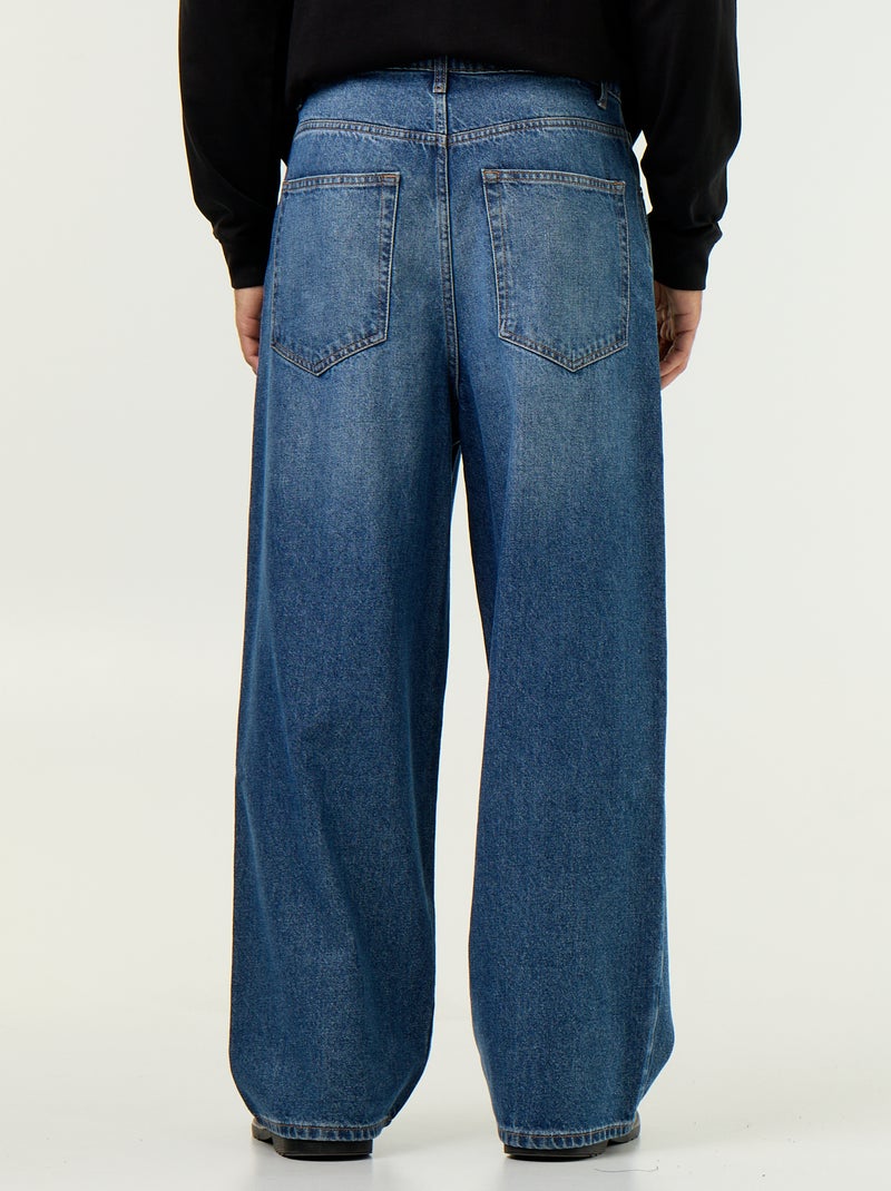 Vaquero baggy / corte ancho Azul - Kiabi