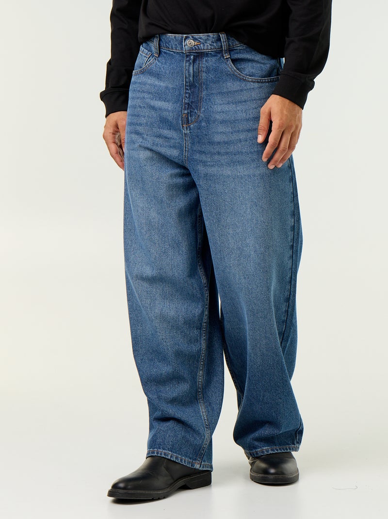 Vaquero baggy / corte ancho Azul - Kiabi