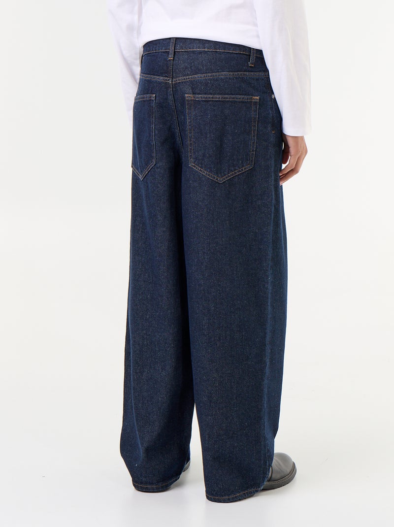 Vaquero baggy / corte ancho Azul - Kiabi