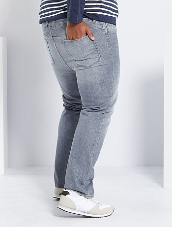 Tallas grandes hombre - Vaquero comfort 5 bolsillos - Kiabi
