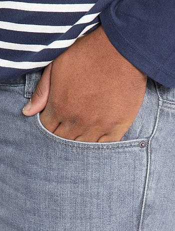Tallas grandes hombre - Vaquero comfort 5 bolsillos - Kiabi