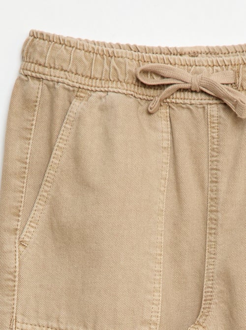 Vaquero con cintura elástica - Kiabi