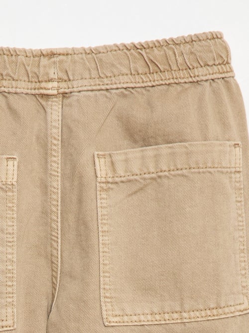 Vaquero con cintura elástica - Kiabi