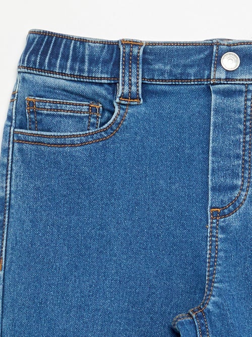 Vaquero con cinturón ajustable - colección fácil de poner - Kiabi
