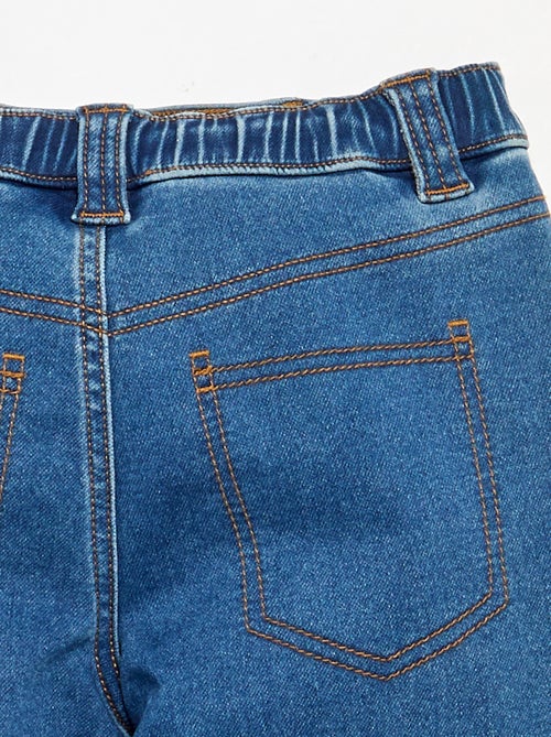 Vaquero con cinturón ajustable - colección fácil de poner - Kiabi
