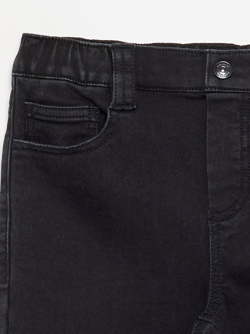 Vaquero con cinturón ajustable - colección fácil de poner - Kiabi