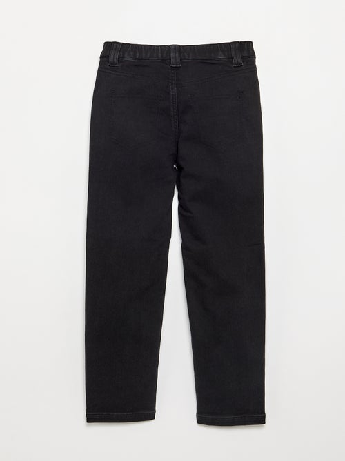 Vaquero con cinturón ajustable - colección fácil de poner - Kiabi
