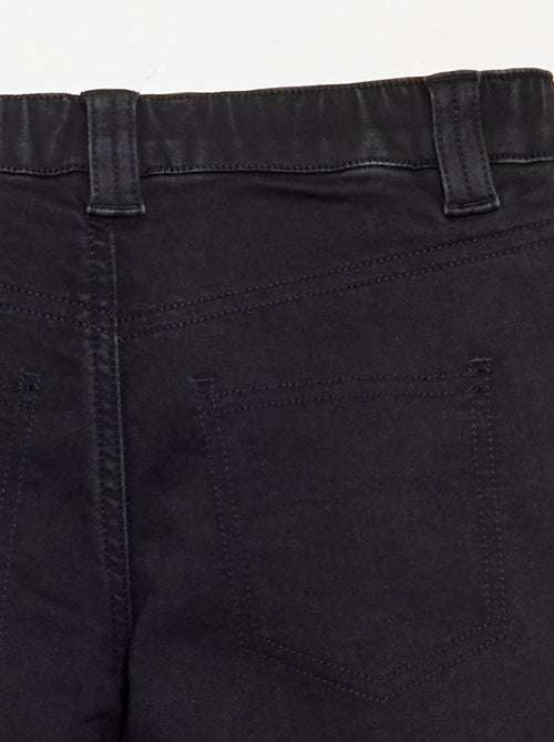 Vaquero con cinturón ajustable - colección fácil de poner - Kiabi