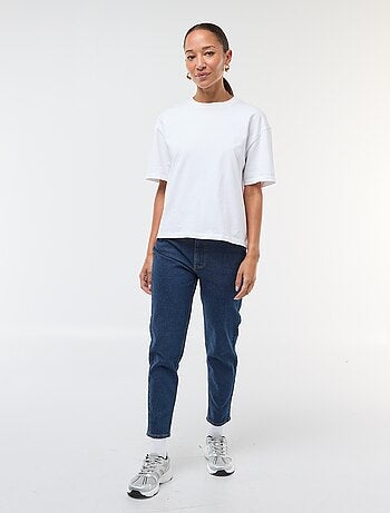 Vaquero con corte mom - L28