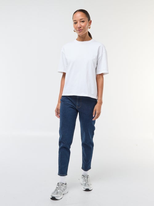 Vaquero con corte mom - L28 - Kiabi