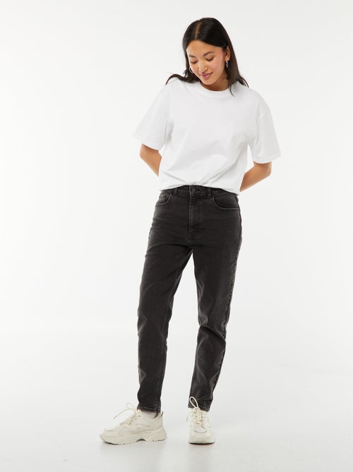 Vaquero con corte mom - L28 - Kiabi