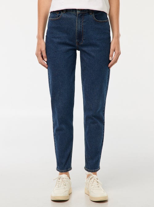 Vaquero con corte mom - L30 - Kiabi