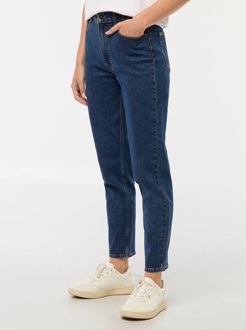 Vaquero con corte mom - L30 - Kiabi