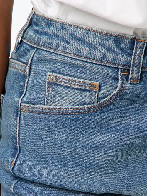 Vaquero con corte mom - L30 - Kiabi