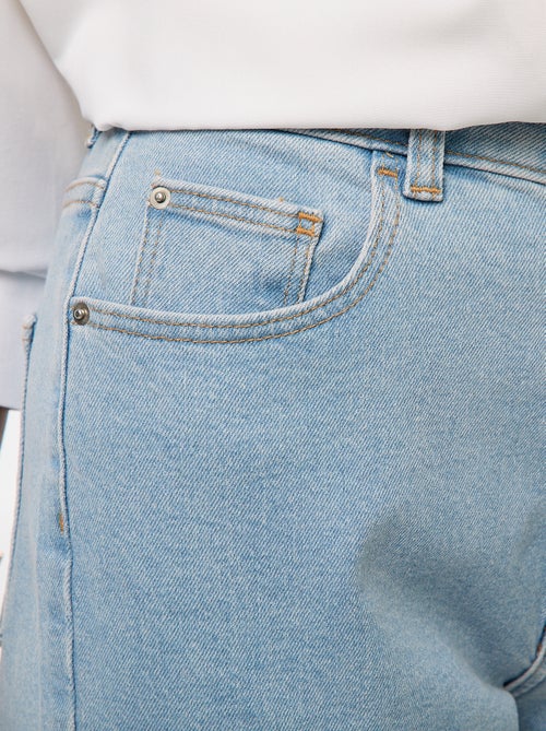 Vaquero con corte mom - L30 - Kiabi