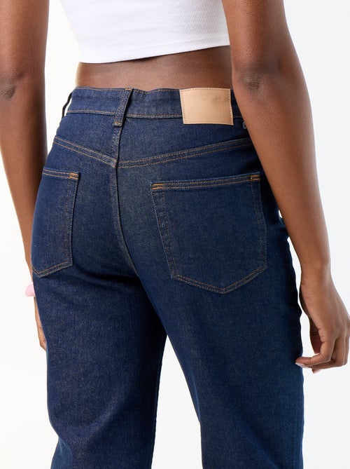 Vaquero con corte mom - L30 - Kiabi Vaquero con corte mom - L30 - Kiabi
