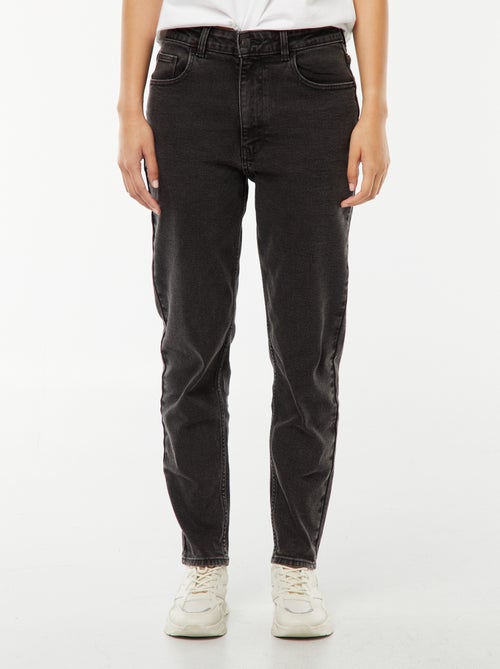 Vaquero con corte mom - L30 - Kiabi