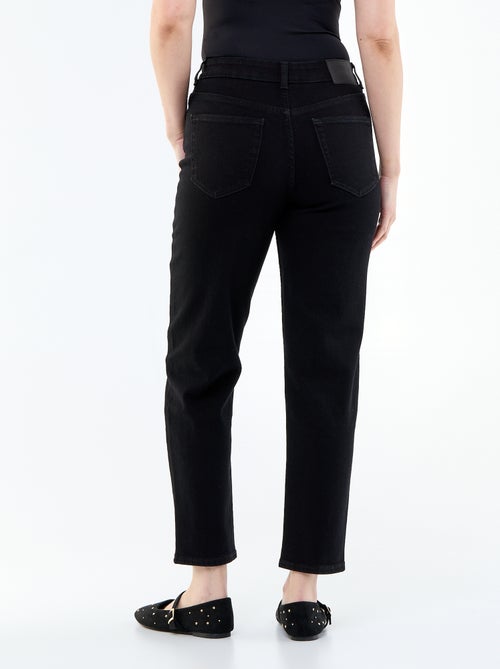 Vaquero con corte mom - L30 - Kiabi