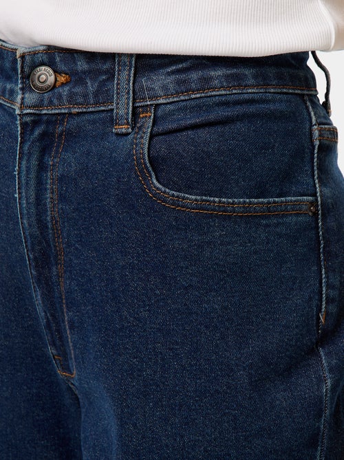 Vaquero con corte mom - L32 - Kiabi