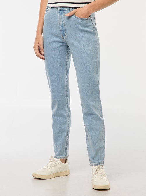 Vaquero con corte mom - L32 - Kiabi