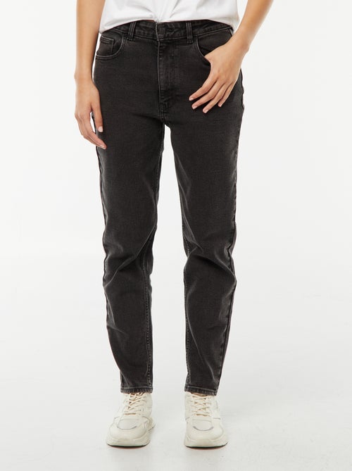 Vaquero con corte mom - L32 - Kiabi