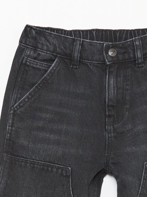 Vaquero con cortes en las rodillas - Kiabi