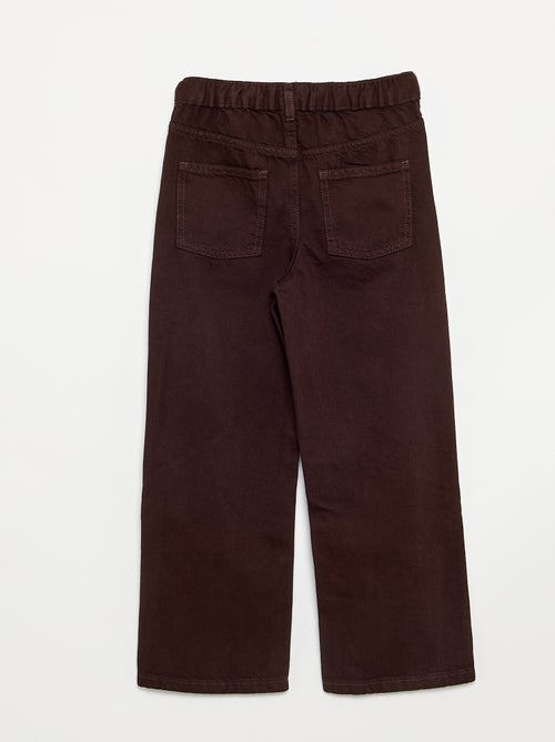 Vaquero con tapeta de botones asimétrica - Kiabi Vaquero con tapeta de botones asimétrica - Kiabi