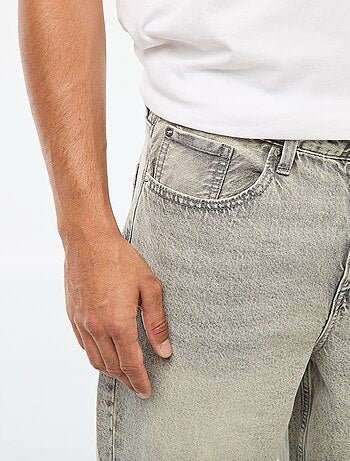 Vaquero corte ancho / wide leg 5 bolsillos