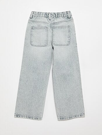 Vaquero corte baggy 5 bolsillos