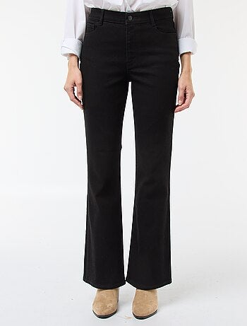 Vaquero corte flare/bootcut de talle alto