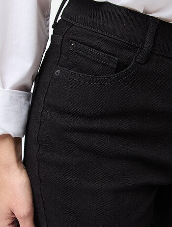 Vaquero corte flare/bootcut de talle alto