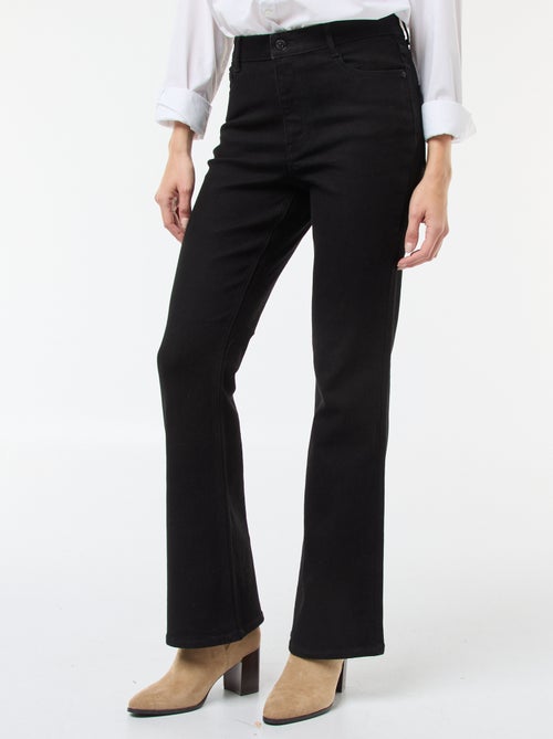 Vaquero corte flare/bootcut de tiro alto - Kiabi