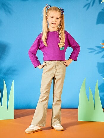 Vaquero corte flare/bootcut
