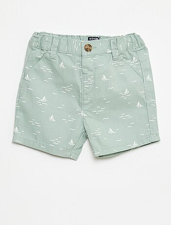 Vaquero corto chino con cintura ajustable