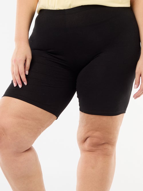 Vaquero corto ciclista liso - Kiabi