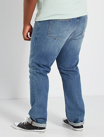 Tallas grandes hombre - Vaquero de algodón puro - Kiabi