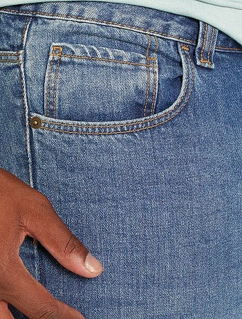 Tallas grandes hombre - Vaquero de algodón puro - Kiabi