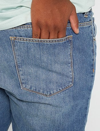 Tallas grandes hombre - Vaquero de algodón puro - Kiabi