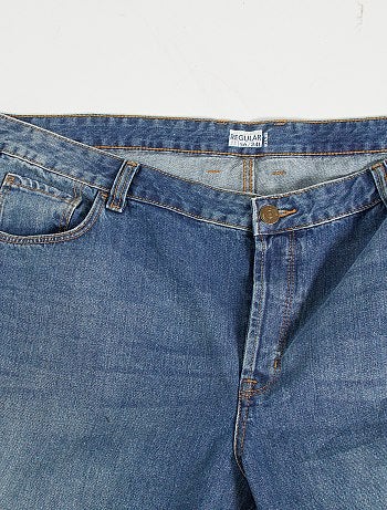 Tallas grandes hombre - Vaquero de algodón puro - Kiabi