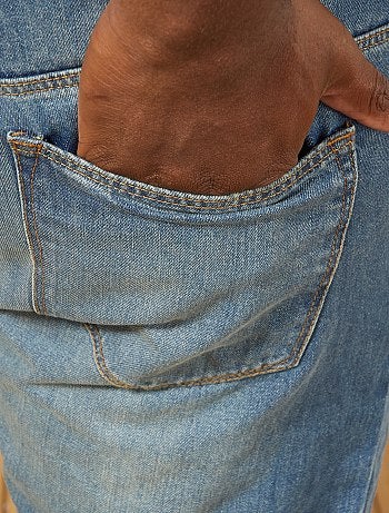 Tallas grandes hombre - Vaquero de algodón puro - Kiabi